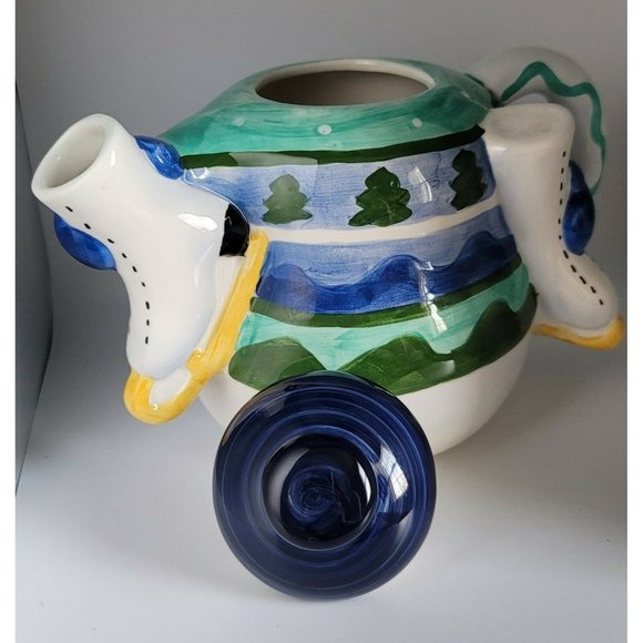 Boston Warehouse Kitchen Vintage 995 Boston Warehouse Teapot With